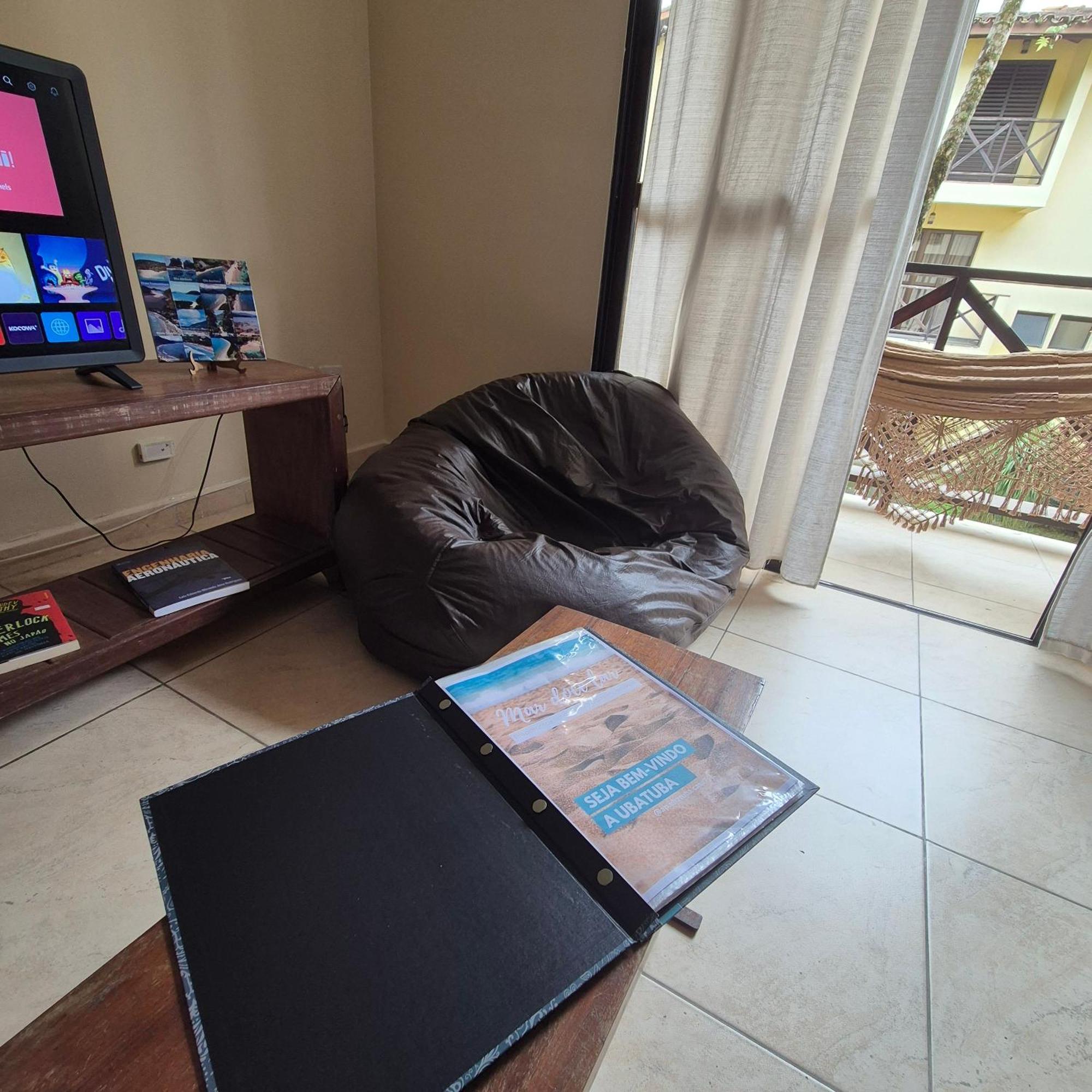 Casa 7 Em Ubatuba No Centro Condominio Com Piscina E Churrasqueira Esterno foto